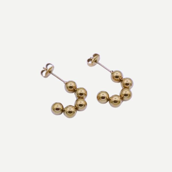 Beads Gouden Bolletjes Oorbellen 2025