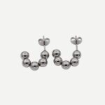 Beads Zilveren Oorbellen Bolletjes Trendy 2025