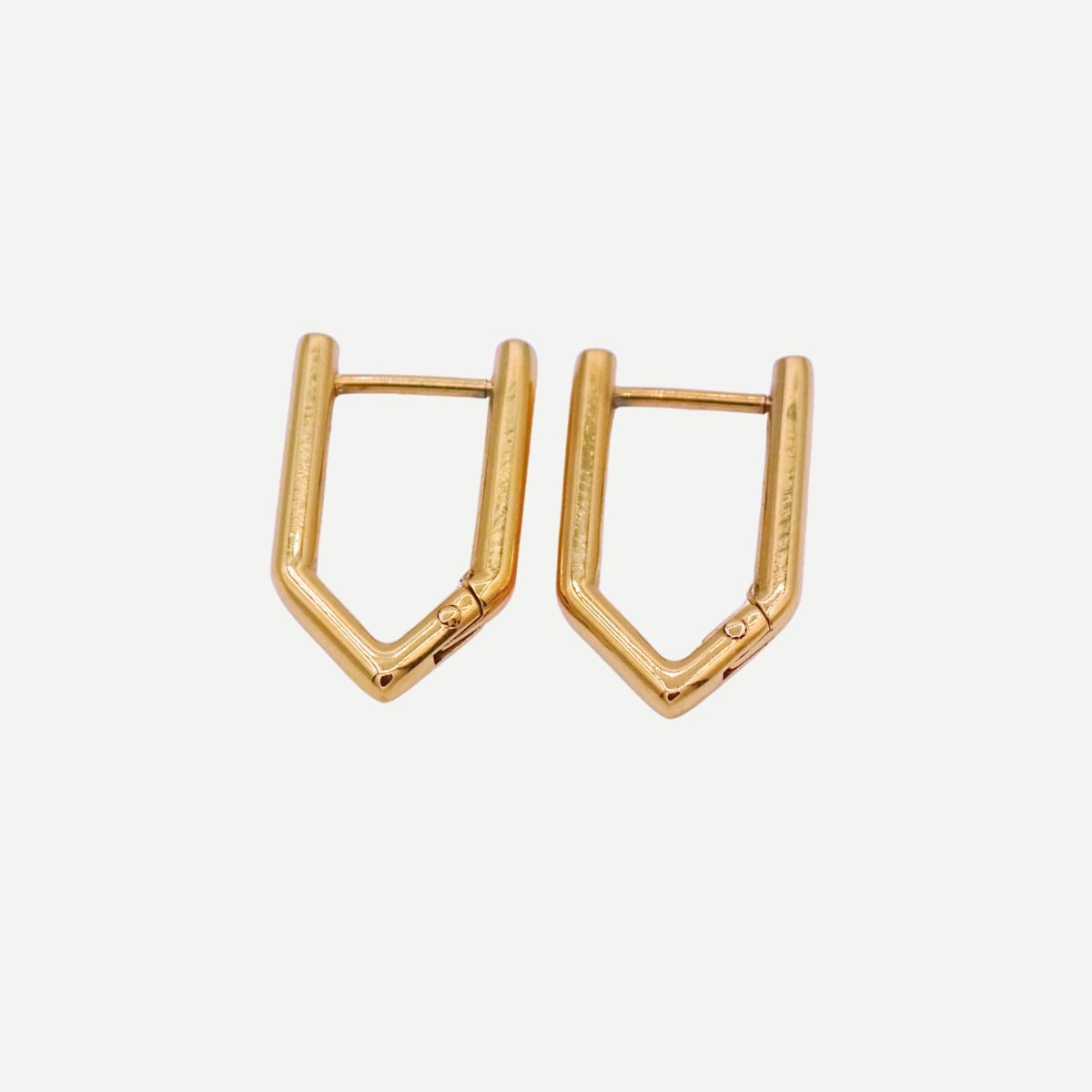 Eclipse Gouden Oorbellen hangers Driekoek