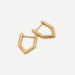 Eclipse Mini Gouden Driekoek Oorbellen hangers