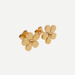 Lily Gouden Bloem Studs