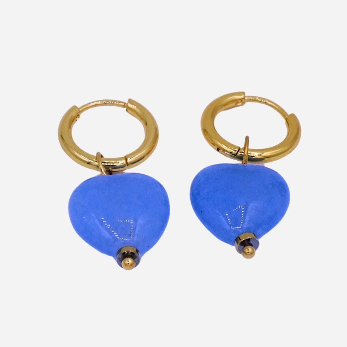 Lucky - Oorbellen - Blauw