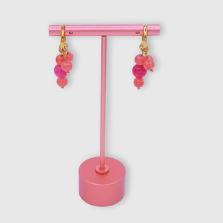 Roze oorbellen