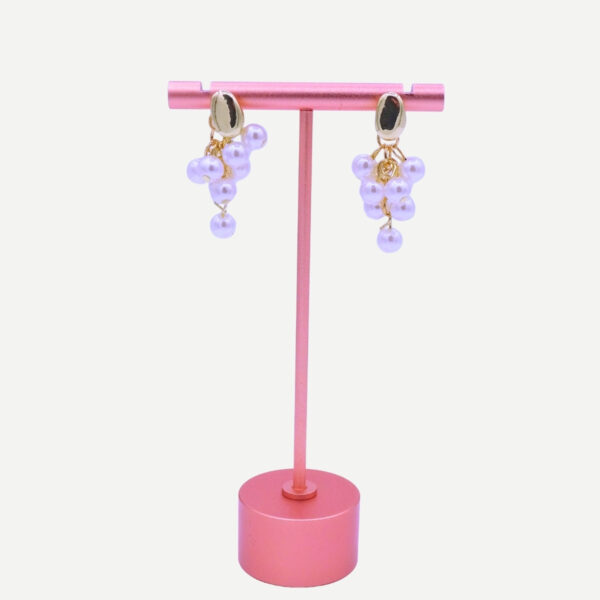 Pearl Pop elegante gouden oorbellen met grote glanzende parel
