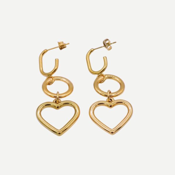 Serena Gouden Oorbellen hangers Stainless Steel 2025