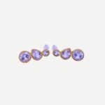 Twinkle Oorbellen Gouden Kristal Statement Oorbellen Chique glamoureuze oorbellen